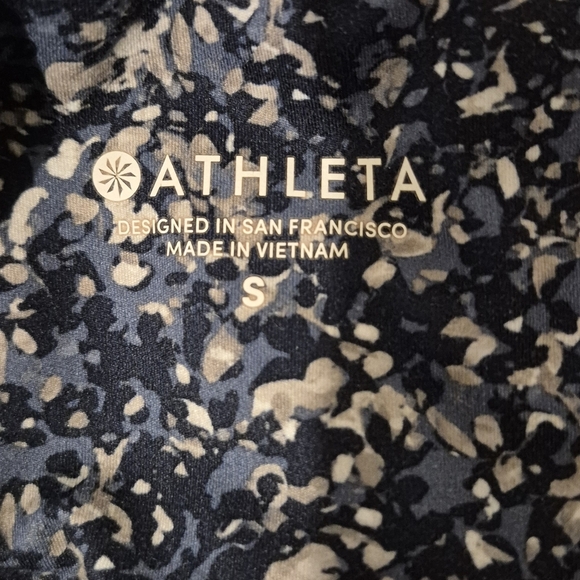 Blue Patterned Leggings - Picture 6 of 6